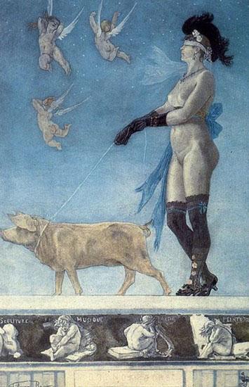 Felicien Rops Pornocrates